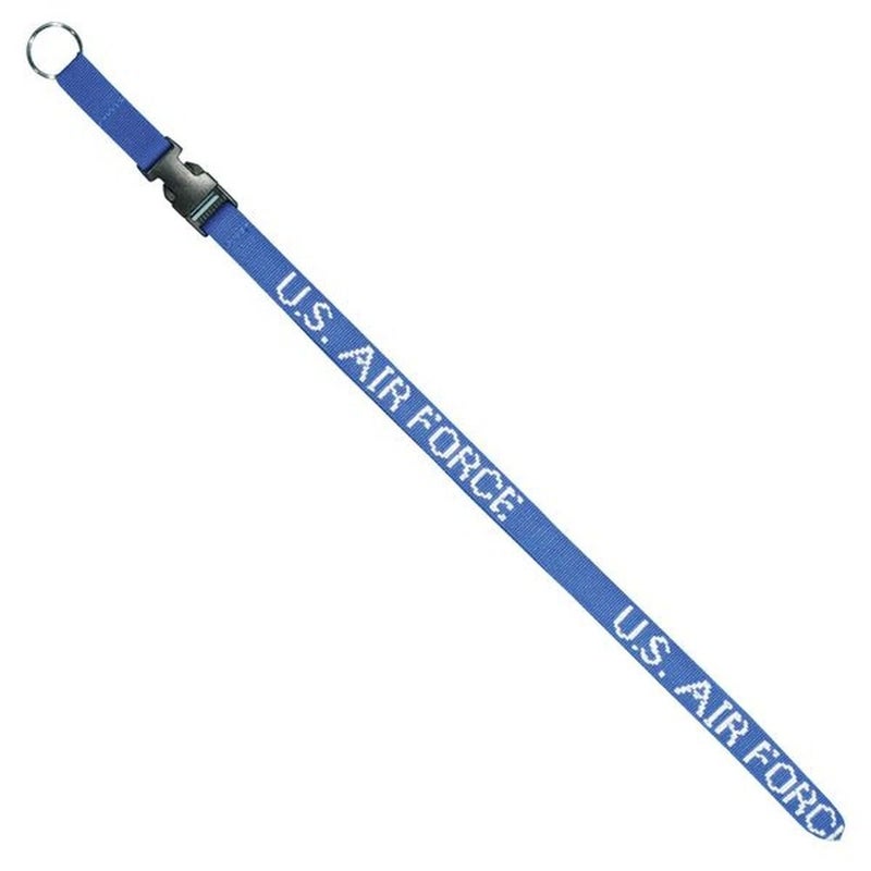 USAF Air Force Lanyard - Neck Strap Key Ring